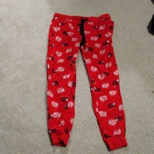Red Sheep Pajama Pants